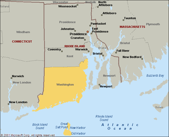 Where did Rhode Island get its name?